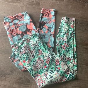 LuLaRoe - 2 pairs Leggings